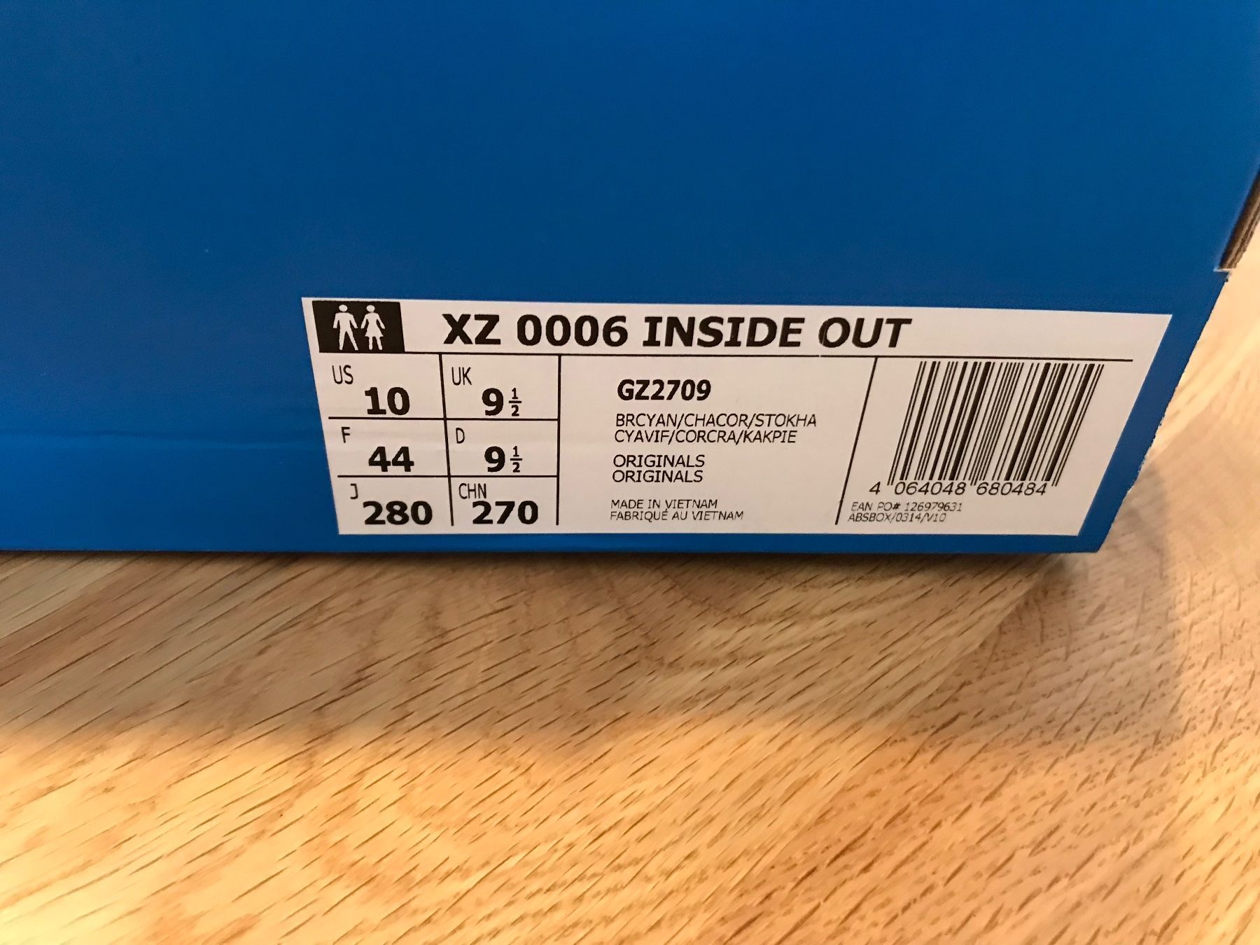 Adidas Scarpe da uomo: Adidas XZ Inside Out – Nuovo e nell'imballaggio originale da Weisslingen venduto da Espenmoos79 4