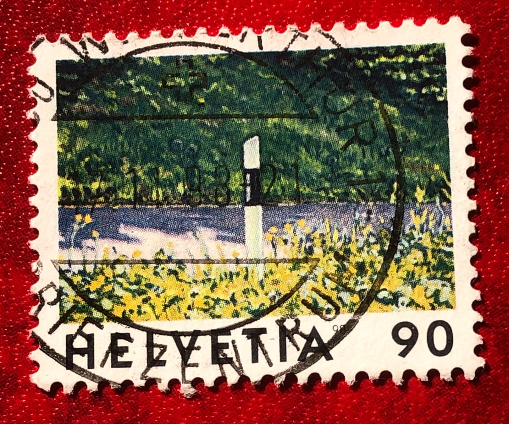 Tutti i francobolli: CH Briefmarken Stempel    – Usato da Aarau venduto da Billa007