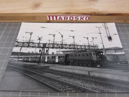 Echtfoto: Romanshorn mit SBB Ae 4/7, 1988, Schweizerische Bu