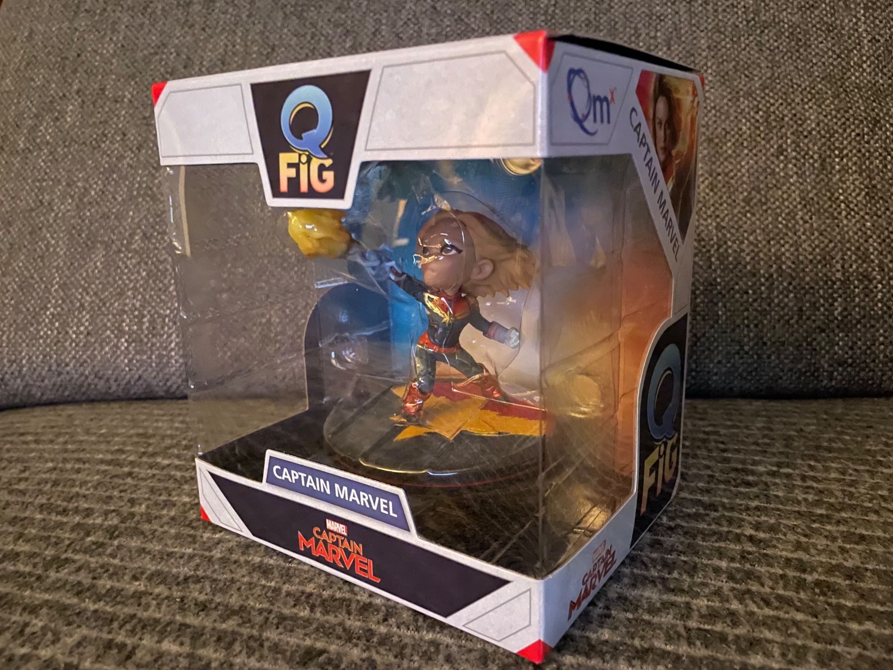 Marvel Statuette: Marvel QFig-Figur 'Captain Marvel' – Nuovo e nell'imballaggio originale da Dierikon venduto da Butcherboy