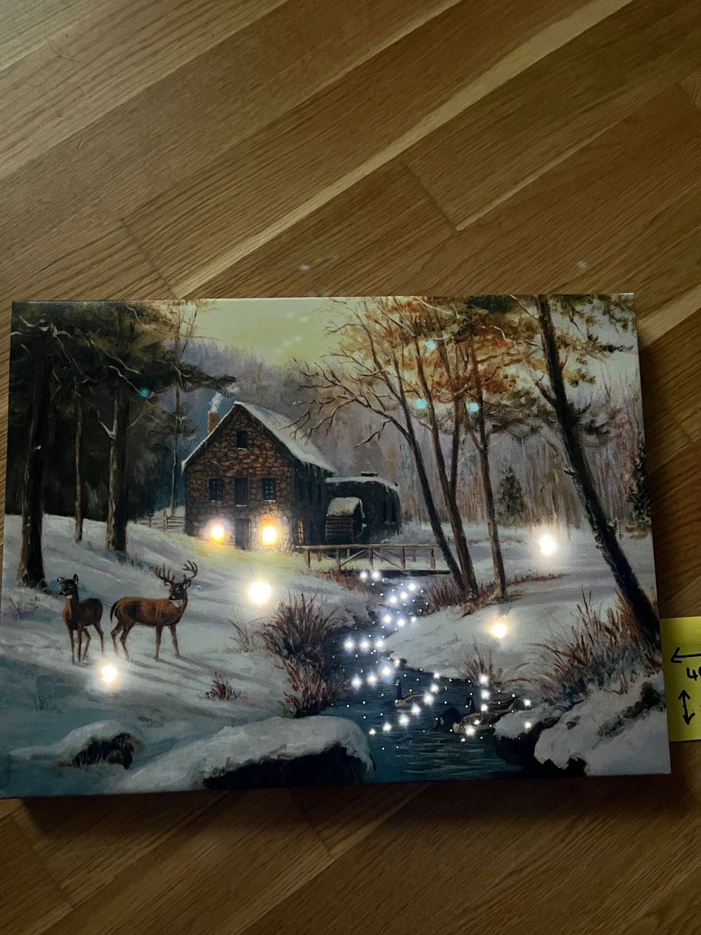 Posters & Illustrations: LED Leinwandbild – D'occasion à Rümikon AG par Natifan