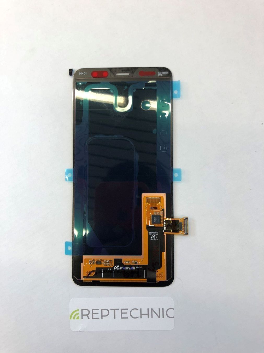 Samsung Telefoni cellulari / Smartphones: Samsung A8 2018 LCD Display schwarz – Nuovo e nell'imballaggio originale da bern venduto da reptechnic