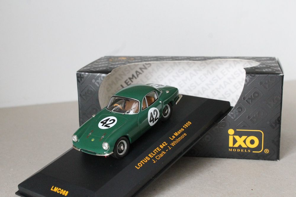 IXO-MODELS LMC069 Scale 1/43 | LOTUS ELITE N 38 24h LE MANS 1959 J-C