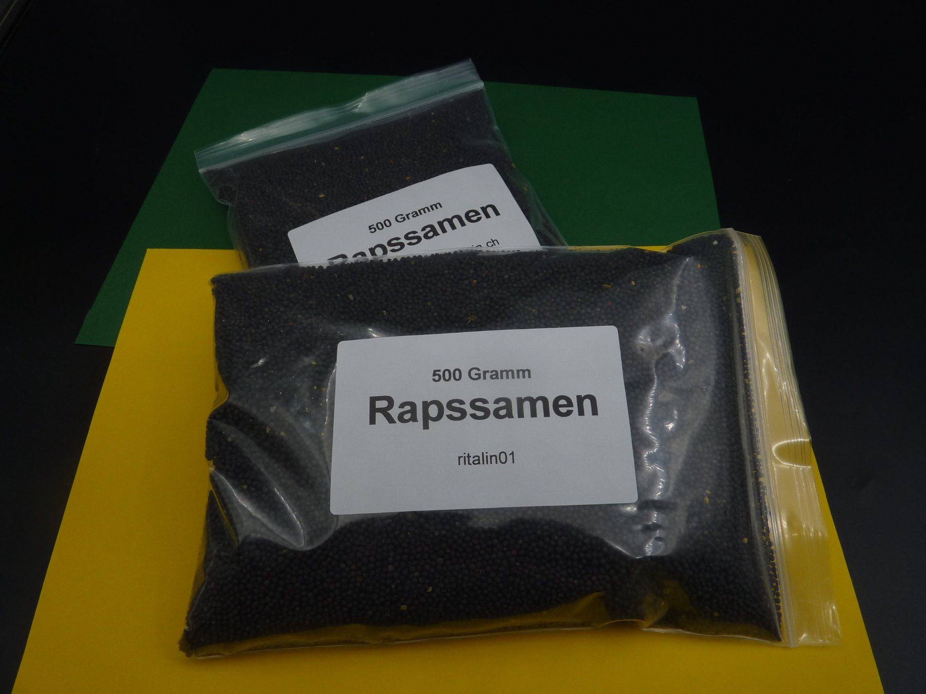Piante & sementi: 1kg Rapssamen gereinigt – Nuovo e nell'imballaggio originale da Lömmenschwil venduto da ritalin01 3