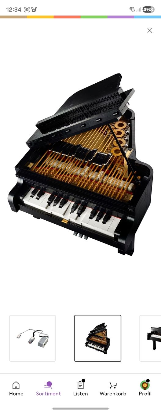 Lego Kit di costruzioni: Lego Ideas Grand Piano  – Nuovo (secondo la descrizione) da Wald ZH venduto da rjr_cz5r 2