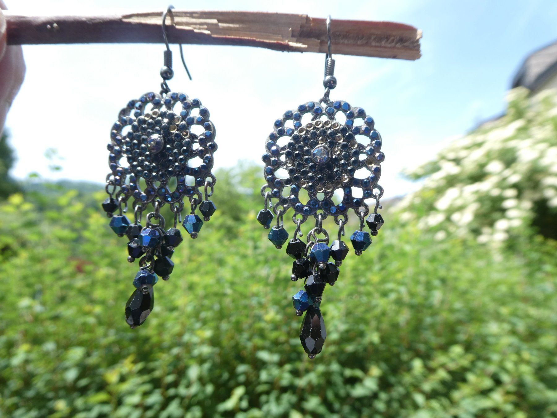 Orecchini pendenti & Orecchini a lobo: Vintage Ohrhänger, Modeschmuck – Usato da Gattikon venduto da kaandooh 1