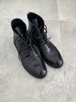 Ducanero Herren-Lederstiefeletten Gr. 43 – Made in Italy – n
