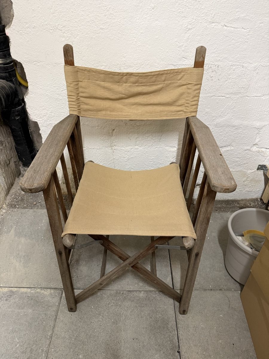 Poltrone: Fauteuil pliant toile bois – Usato da Kloten venduto da Mumiiin