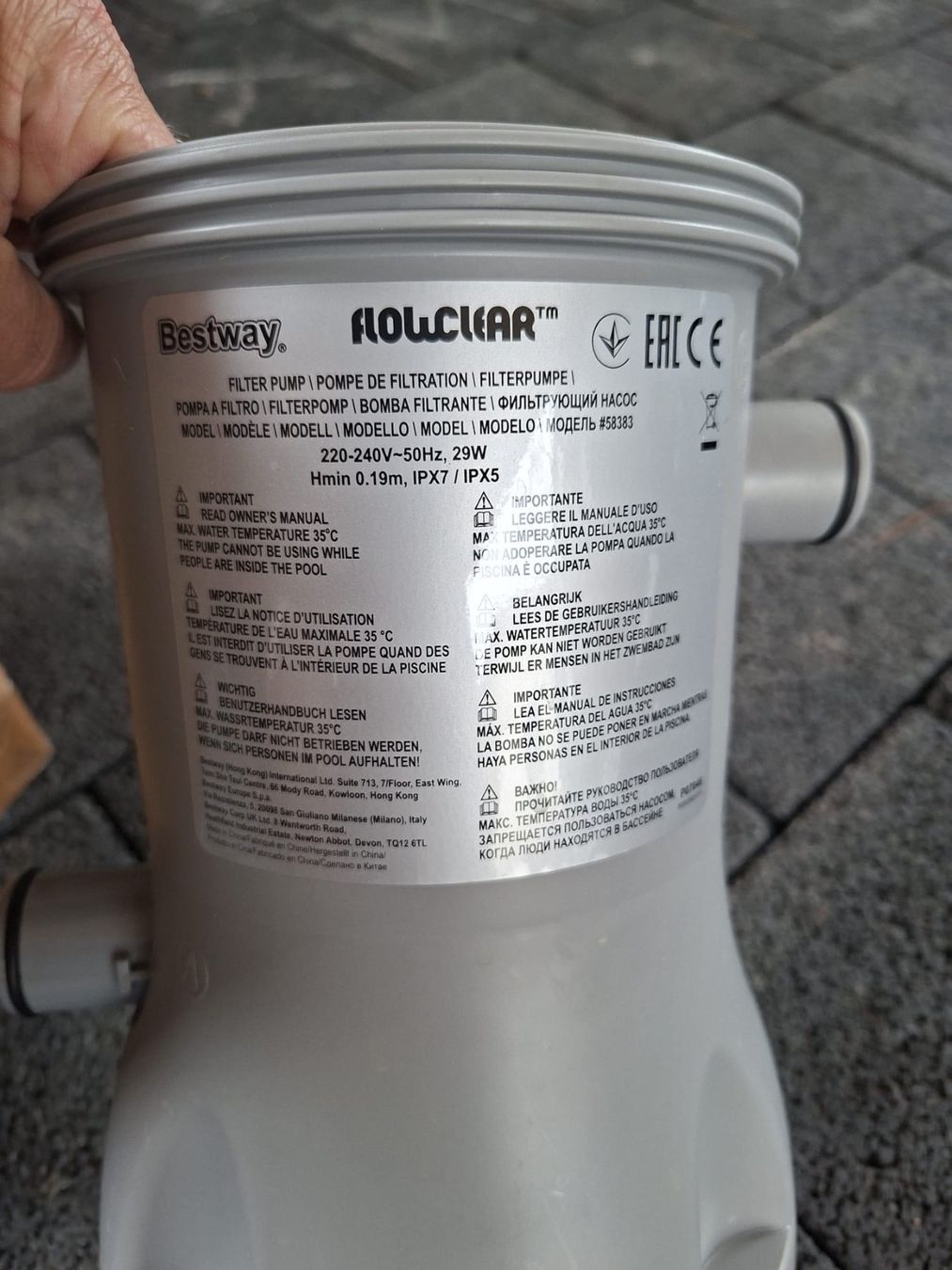 Schwimmbad-Zubehör: Pompe piscine Bestway – Neu (gemäss Beschreibung) aus Bex von Ezekiel7 3