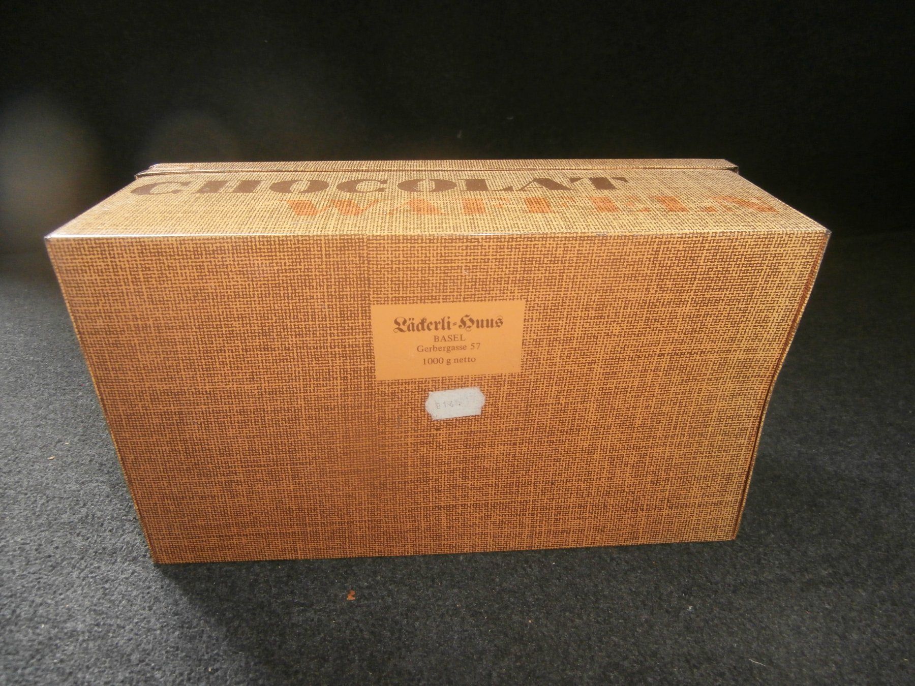 Altro in Decorazioni & Accessori: Vorrats Blech Dose Läckerli Huus Chocolat Waffeln – Usato da Rüschegg-Heubach venduto da Ofen111 1