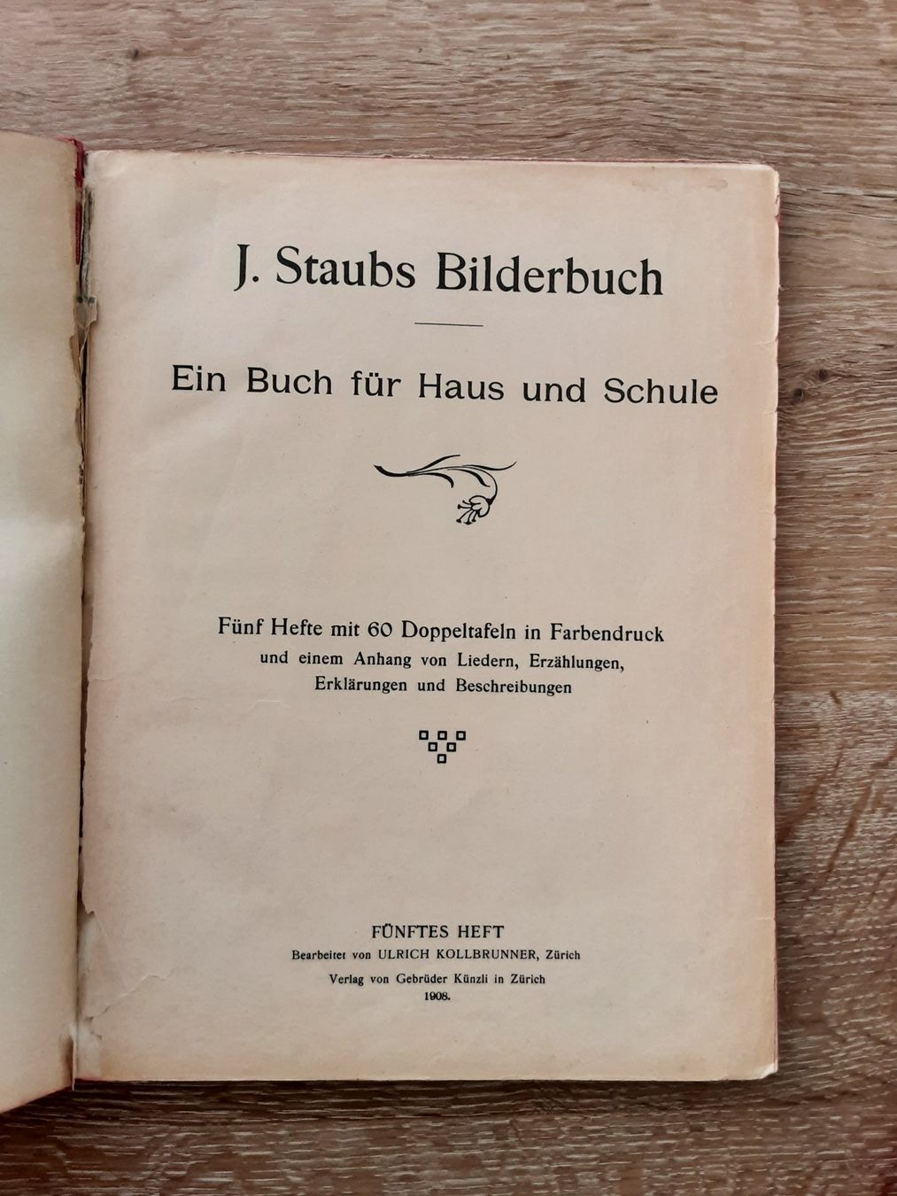 Libri: J.Staub's Bilderbücher 6 Bände – Usato da Abtwil SG venduto da danikari 6