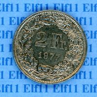 CHF___2.00 1977 -vz 2 Franken