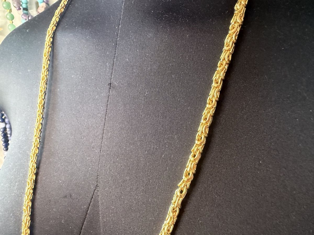 Catenine: Vintage Halskette Luxus Modeschmuck  – Usato da Lamone venduto da LaCantinaMagica 7