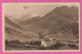 Gstaad gel 1916 Royal Hotel Winter Palace