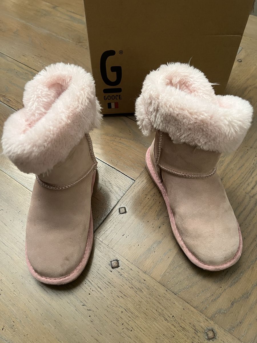 Schuhe für Mädchen: Gooce Boots Sheepskin/wool 33 Pink – Neu (gemäss Beschreibung) aus Wettswil von Mdx