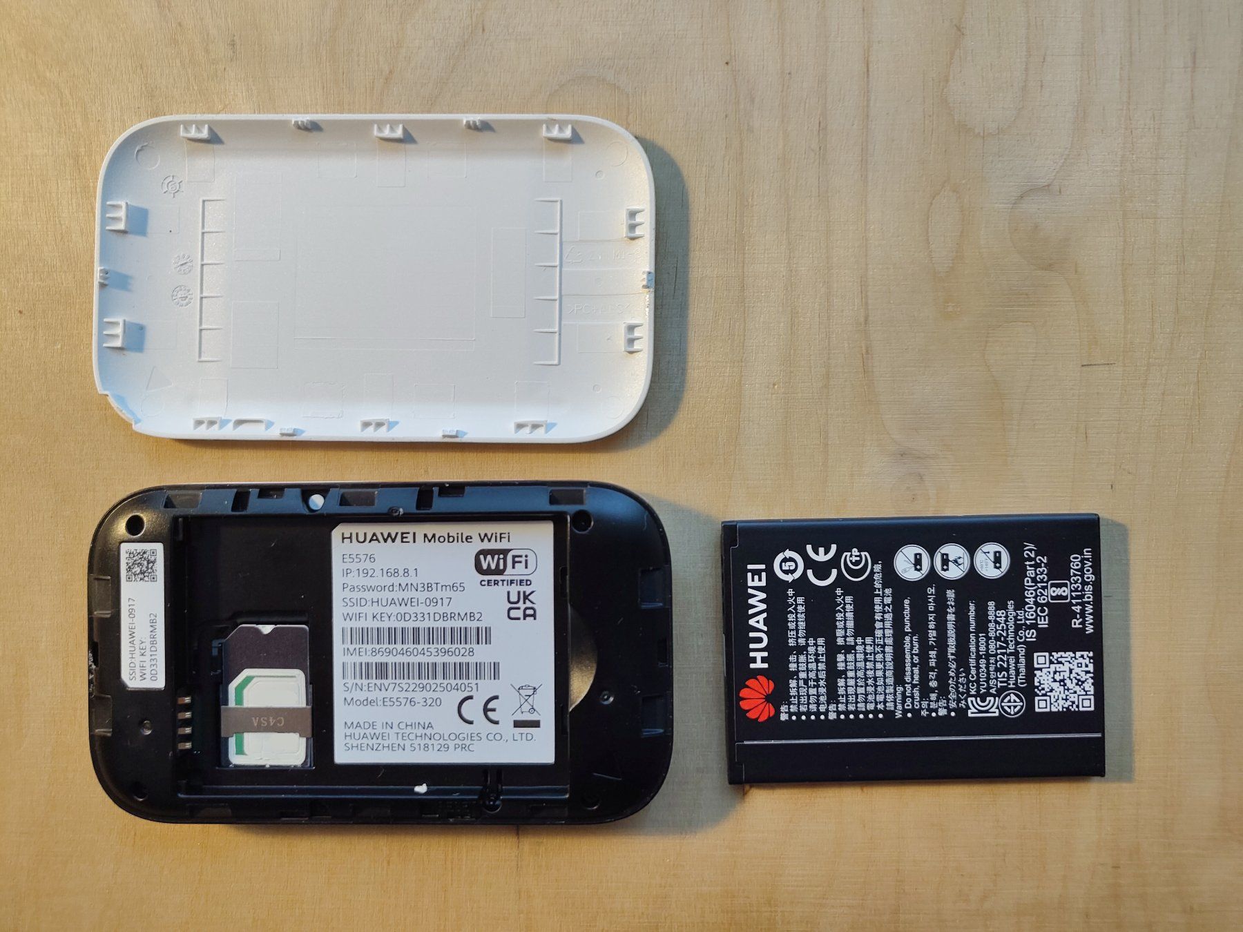 Huawei Modem & Router: Routeur Wi-Fi 4G de voyage – Usato da Lausanne venduto da Ljab 3