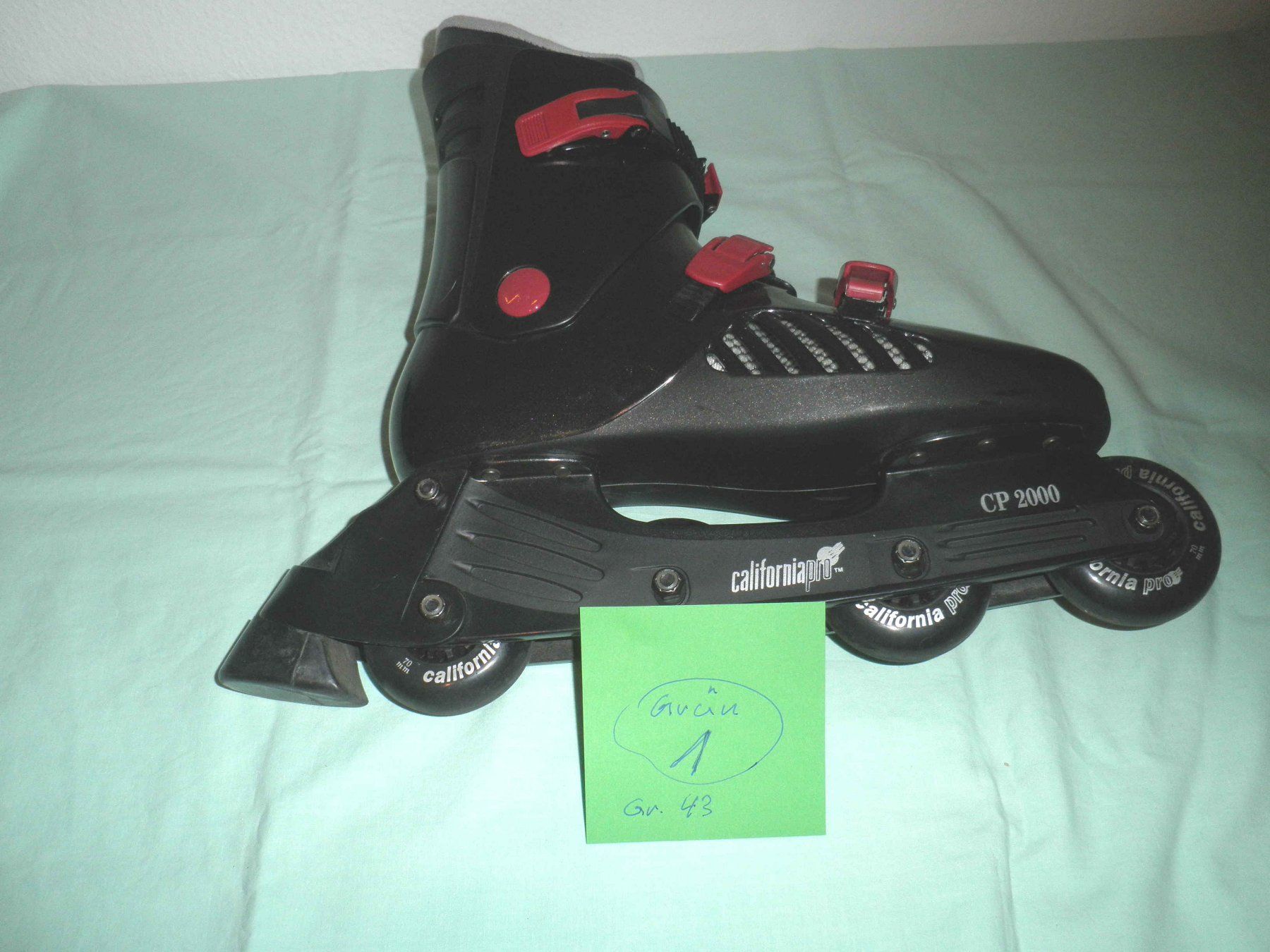 Pattini in linea & Pattini a rotelle: Roller, Inlineskates, California Pro CP2000. Grösse 43. – Usato da Cadenazzo venduto da Mikeshop 9
