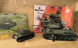 🧱🔥 COBI T‑34/85 – Set 2702 + 3005A (World of Tanks)🧱🔥