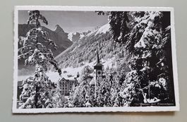 AK CP Davos Kirche Tinzenhorn Winter GR