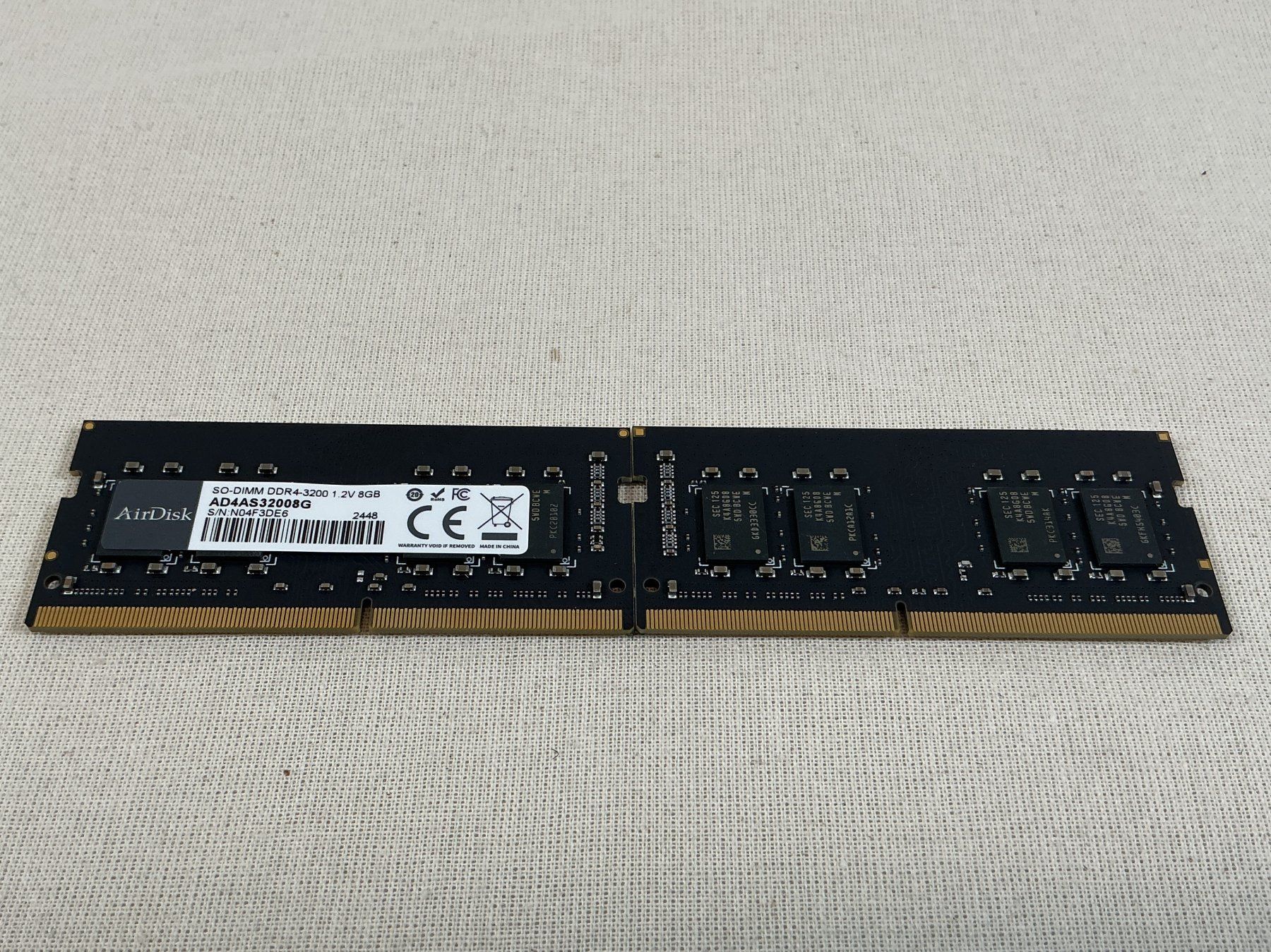 Mémoires / RAM: AirDisk SO-DIMM DDR4 Arbeitsspeicher – D'occasion à Richterswil par Restwert_Richterswil 2