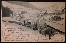 1902: Carte de Gérignoz  Pays d'en Haut