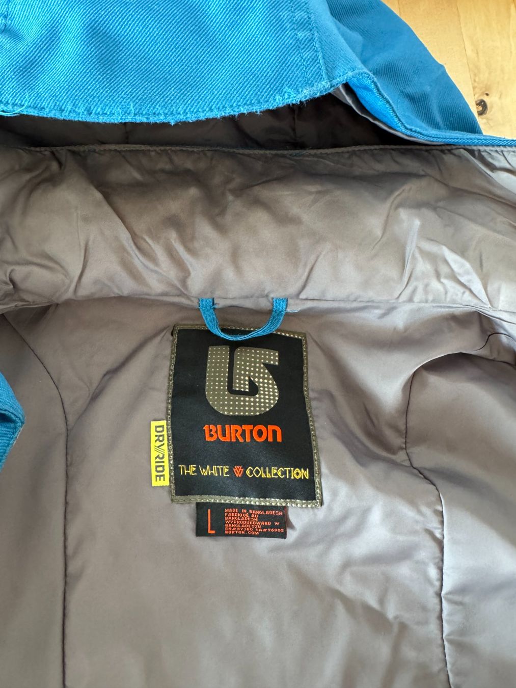 Burton Jacken: Burton Ski/Snowboardjacke, Blau, Grösse L – Gebraucht aus Ostermundigen von CptJohny 4
