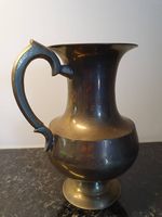 Elegante Vintage Messing Vase/Krug – Dekoration für Zuhause!