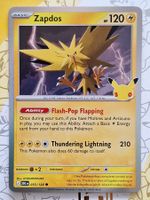 Zapdos - 30th Celebration - Pokémon Englisch