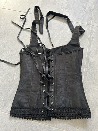 Corset noir neuf