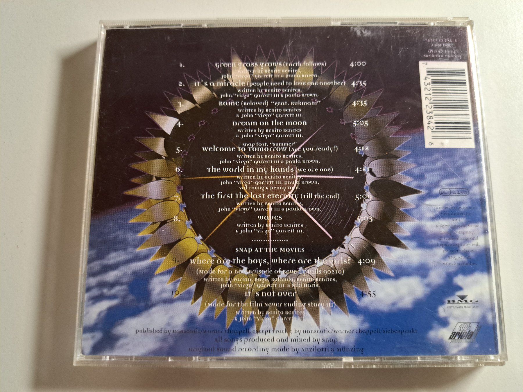CD: SNAP - Welcome to Tomorrow – Usato da Wichtrach venduto da LuckyLuke69 1