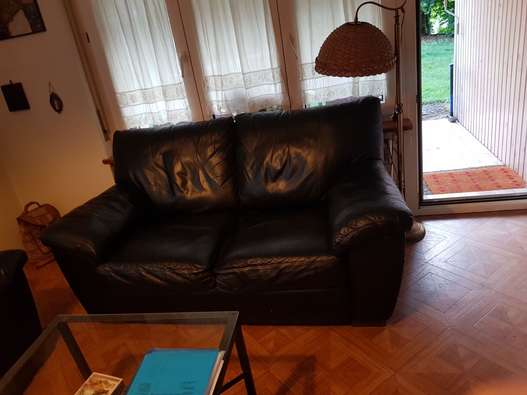 Divani: Ledersofa, zweier Ledersofa von Ikea – Usato da Böbikon venduto da morgenstern77 1