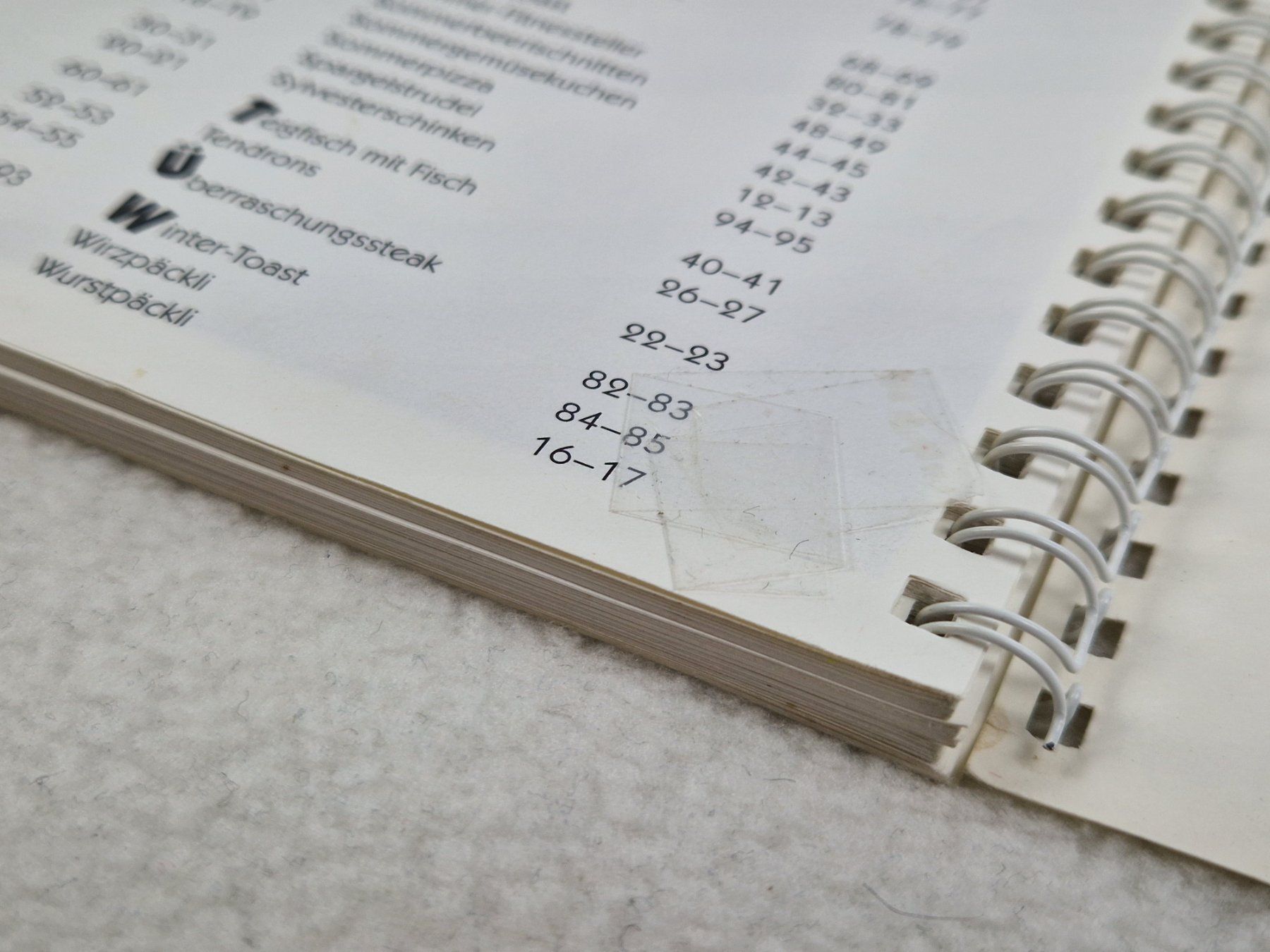Bücher: Rezepte Buch – Gebraucht aus Muhen von Restwert_Muhen 8