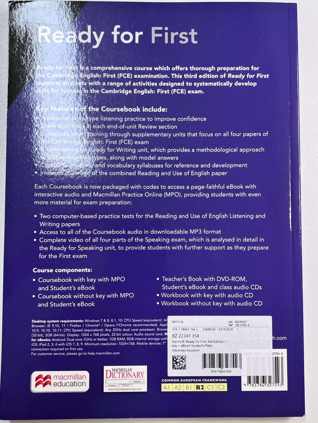 Libri: Ready for First: Kursbuch 3rd Edition, Roy Norris! – Usato da Unterengstringen venduto da hausraus 1