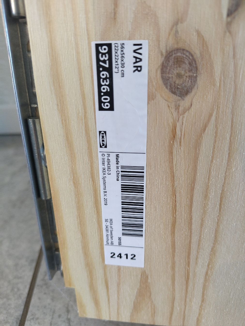 Ikea Scaffali: Ivar Eckflächen 937.636.09 neu – Nuovo e nell'imballaggio originale da Zürich venduto da rwa_9rnp 1