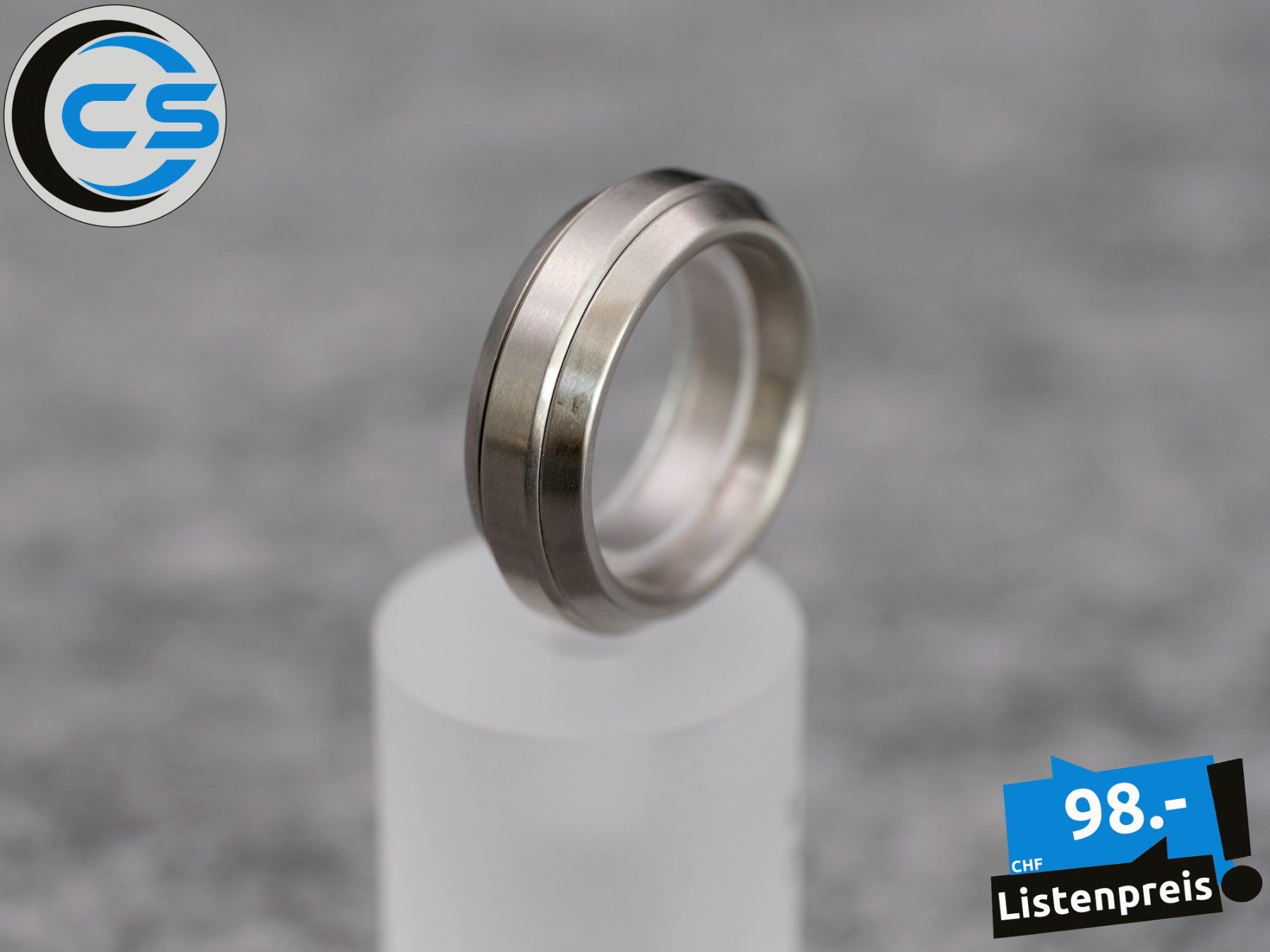 Anelli: MONOMANIA Ring Pure Comfort 8mm Grösse 61 – Nuovo e nell'imballaggio originale da Samstagern venduto da ConciergeService 9