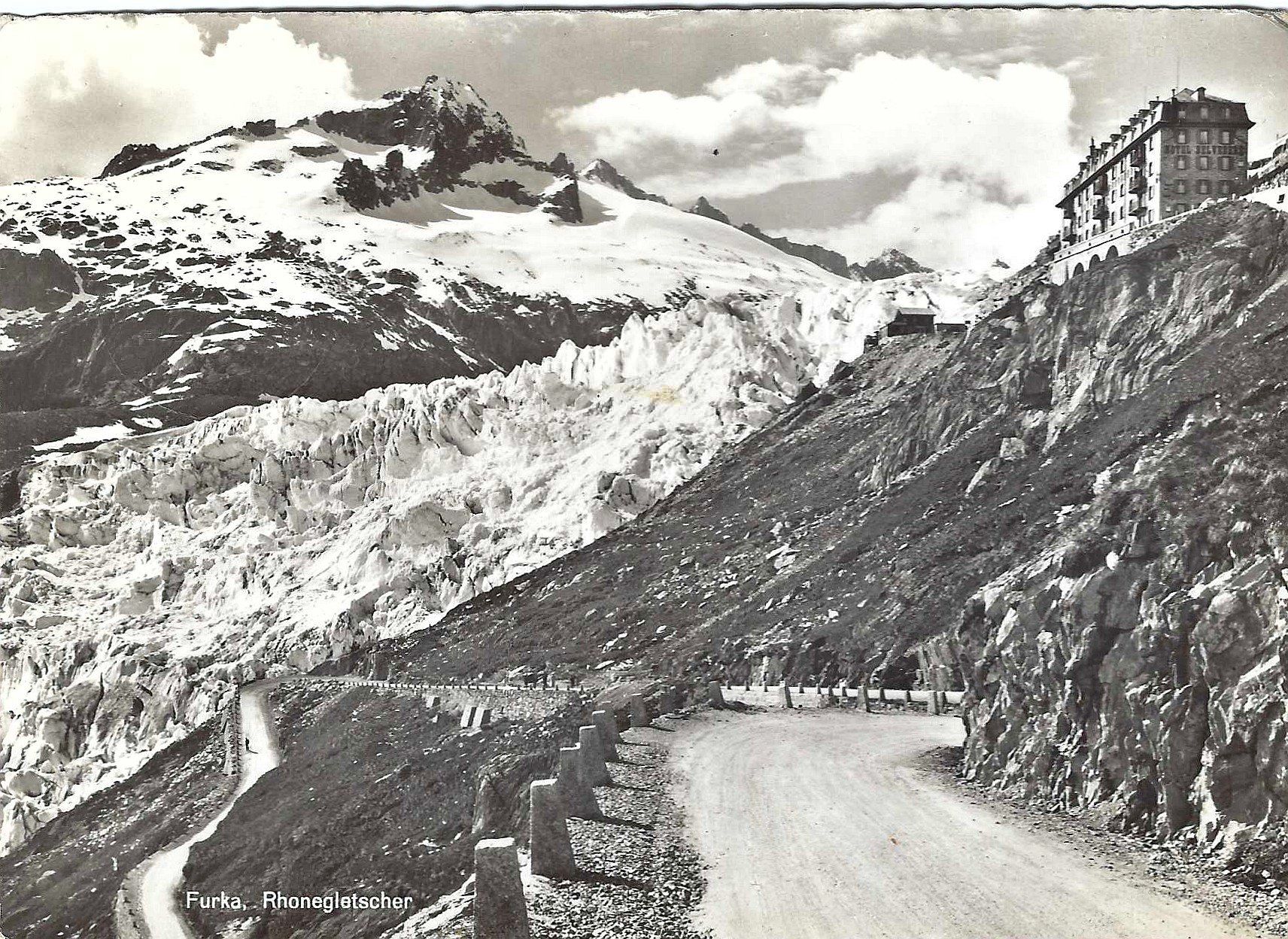 Cartoline postali: FURKA, RHONEGLETSCHER – Usato da Buchs AG venduto da Baerfisch
