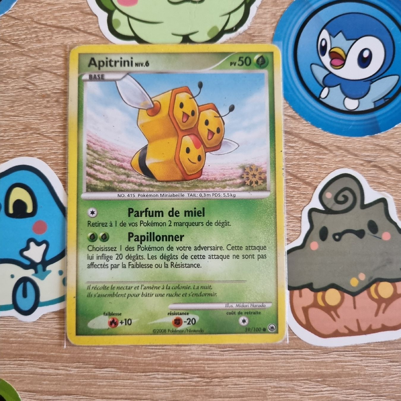 Pokémon Carte collezionabili: apitrini stamp  – Usato da St-Maurice venduto da Woopersonal