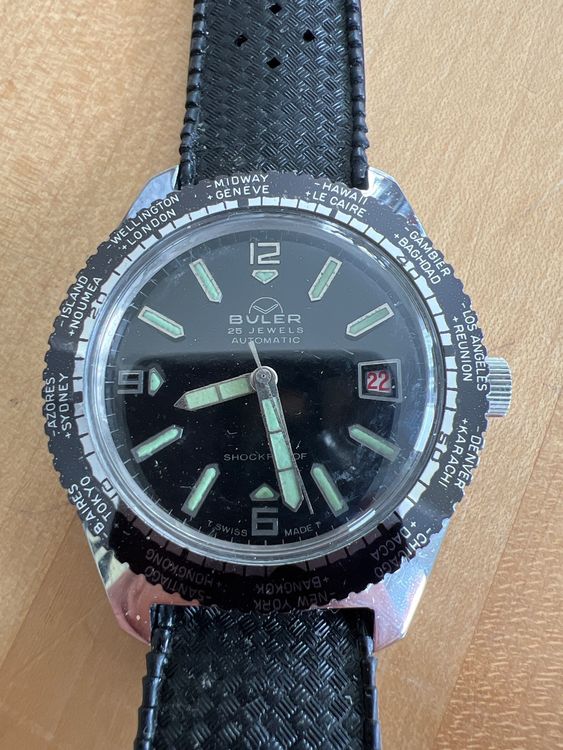 Buler Taucheruhr Automatic 39.5 mm (Gebraucht) in Pfeffingen für CHF 81 ...