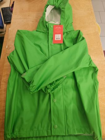 Regenjacke von Celavi, ungefüttert, Grösse 110/116, NEU!