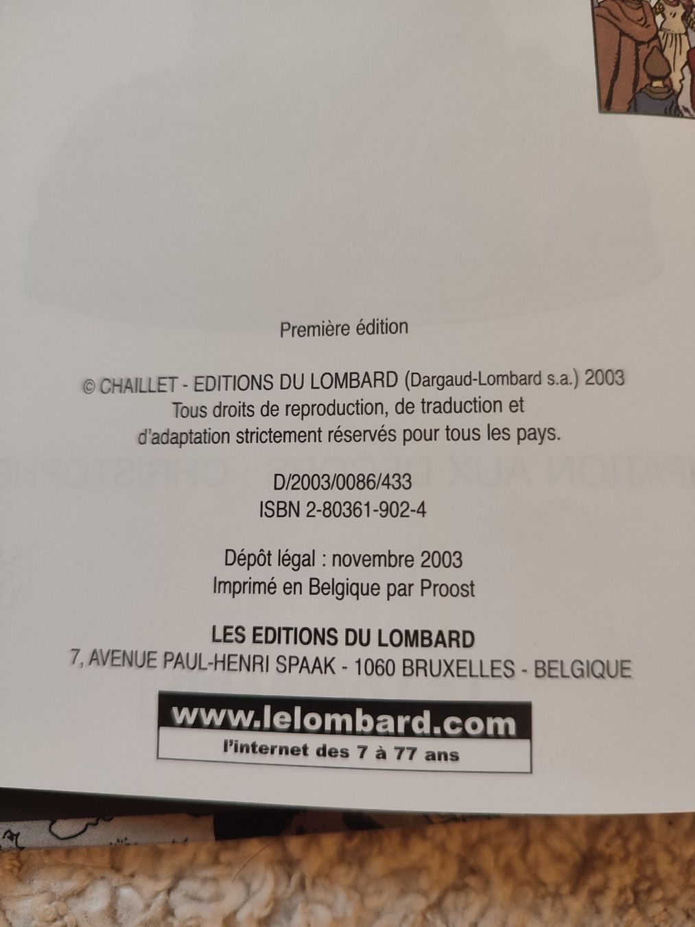 Fumetti: Vasco T20 - Le Dogue de Broceliande - EO - TBE – Usato da Bougy-Villars venduto da Vogue 1