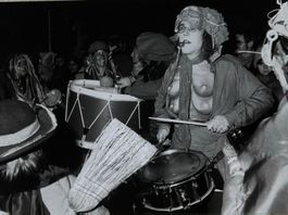 Orig. Pressefoto - Bern Fasnacht Berner Gugger, 1983