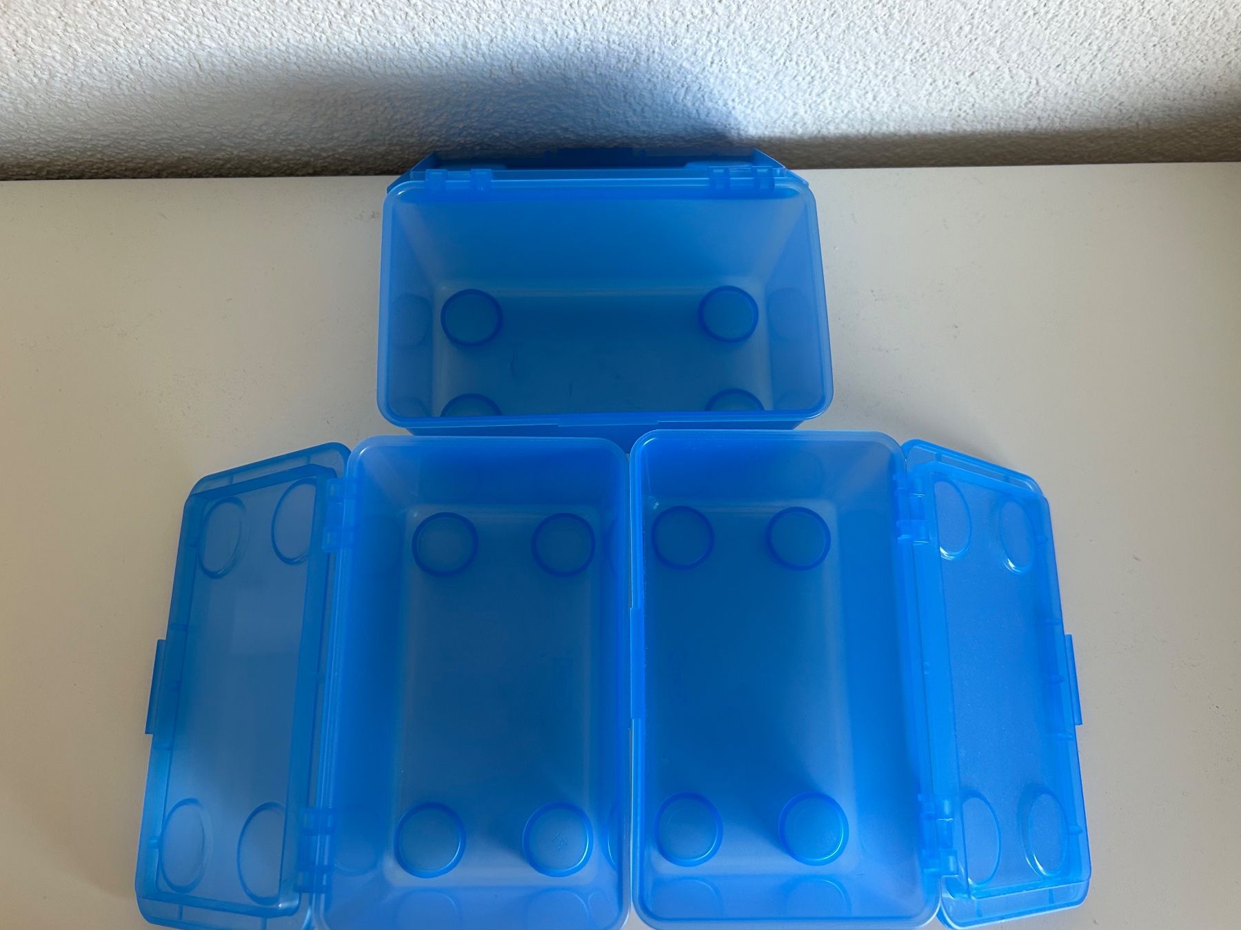 Ikea Contenitori & Simili: IKEA / 3 x GLIS Small Box (blau) – Usato da Dietlikon venduto da corou_2022 2