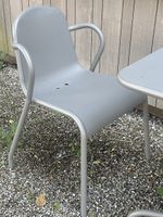 Outdoor Metal Table and Two Chairs