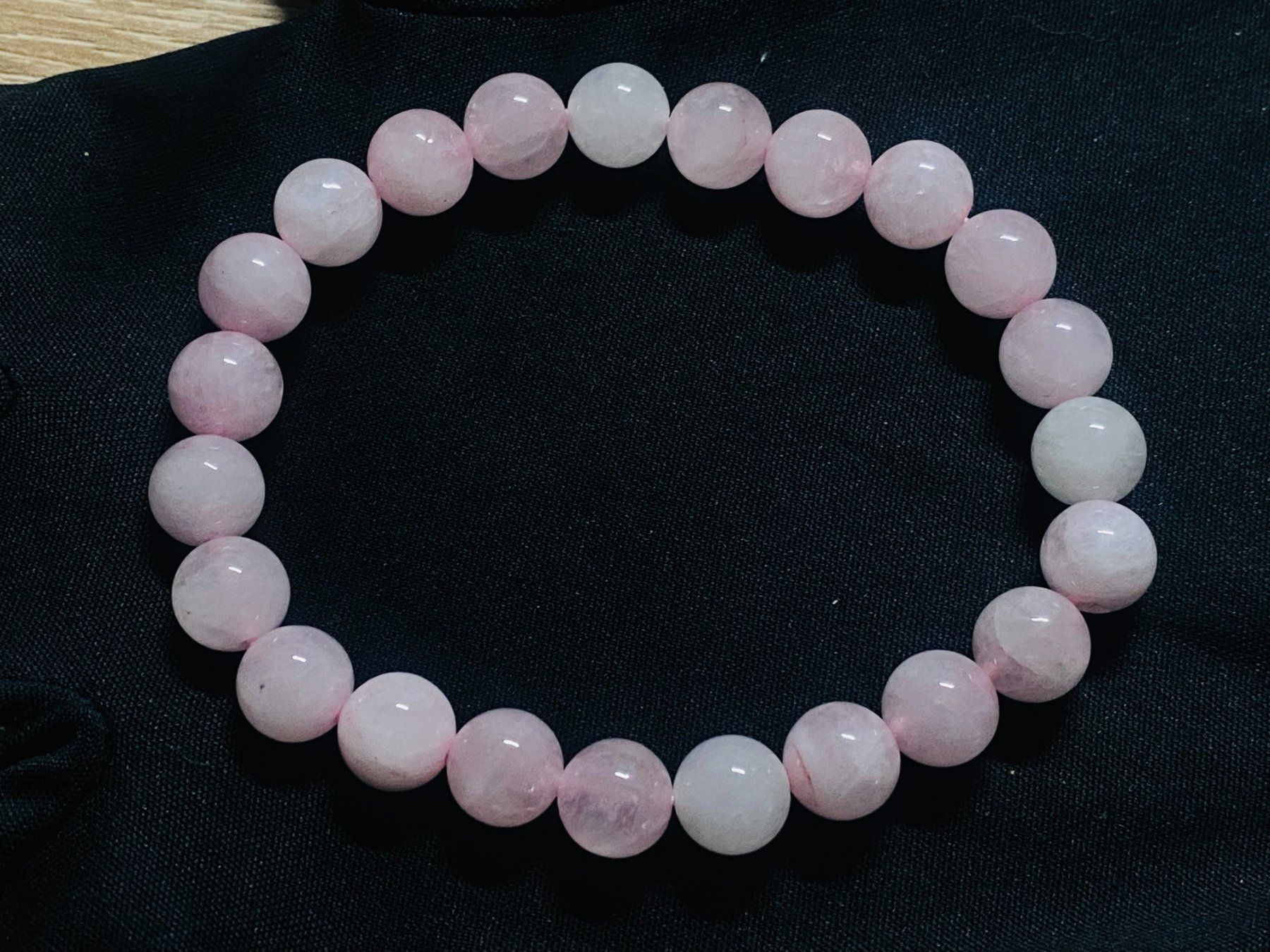 Bracciali & Braccialetti: Rosenquarz-Armband – Nuovo e nell'imballaggio originale da Matten b. Interlaken venduto da kero71 2