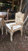 SET Stuhl Teakholz Armlehnstuhl Küchenstuhl Esszimmerstuhl