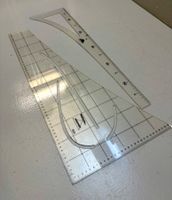 LINEALE „SCHNITT - TECHNIK“ AB 1.- !!!