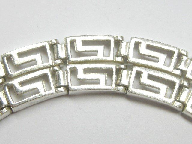 Catenine: Vintage Collier Kette Labyrinth Silber 925 / 41.5 cm – Usato da Ermatingen venduto da Decovin