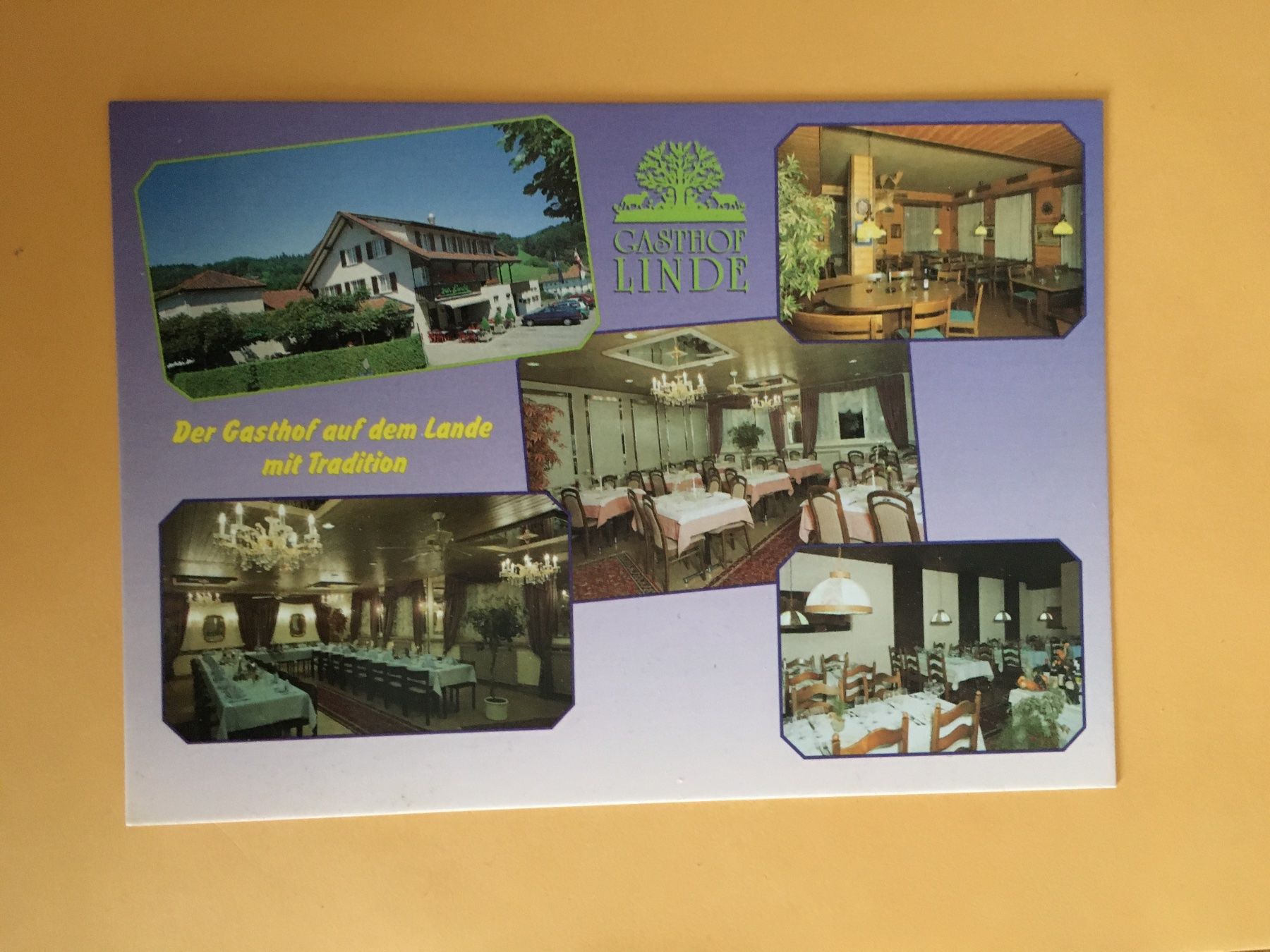 Cartoline postali: Mühlethal Aargau Gasthof Linde – Usato da Küttigen venduto da Melisch1000