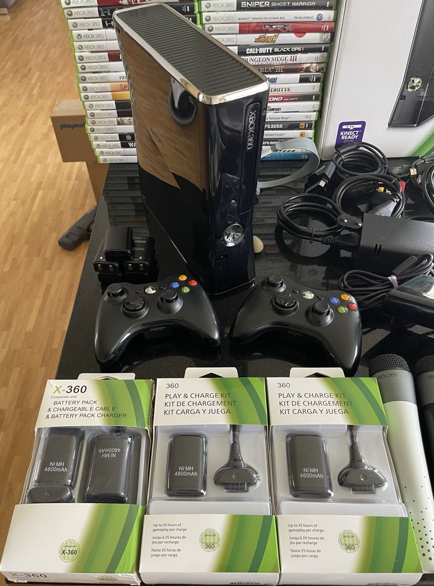 Microsoft Konsolen: Xbox 360 Slim 250 GB Mega set – Gebraucht aus Sennhof von gio_79cw 1