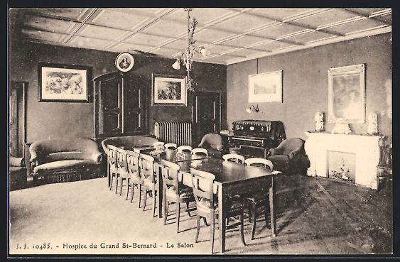 Cartoline postali: Grand-Saint-Bernard, Hospice du Grand St – Usato da Berlin venduto da bartko-reher